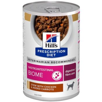 Hill's Prescription Diet Gastrointestinal Biome Stew Wet Adult Dog Food (12 x 354g)