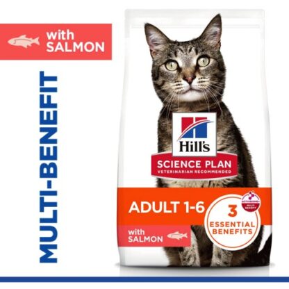 Hill's Science Plan Adult Dry Cat Food With Salmon (3kg)