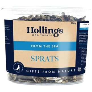 Hollings Sprats Dogs Treats Tub (500g)