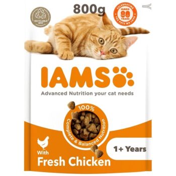 IAMS Advanced Nutrition Adult Cat Food With Fresh Chicken (800g)