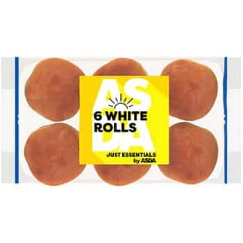 JUST ESSENTIALS by ASDA Just Essentials 6 White Rolls