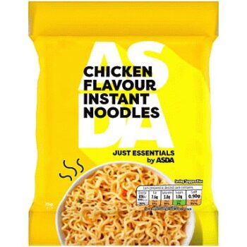 JUST ESSENTIALS by ASDA Just Essentials Chicken Flavour Instant Noodles (65g)