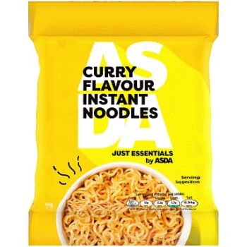 JUST ESSENTIALS by ASDA Just Essentials Curry Flavour Instant Noodles (65g)