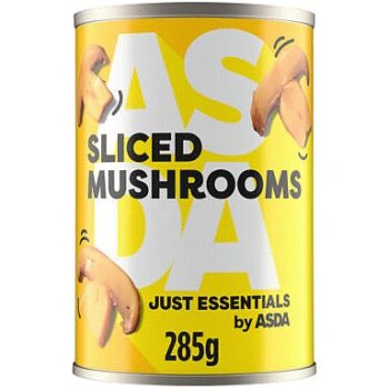 JUST ESSENTIALS by ASDA Just Essentials Sliced Mushrooms (285g)