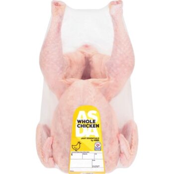 JUST ESSENTIALS by ASDA Just Essentials Whole Chicken (Typically 1.5KG)