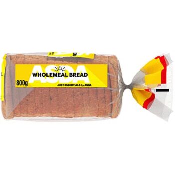 JUST ESSENTIALS by ASDA Just Essentials Wholemeal Bread (800g)