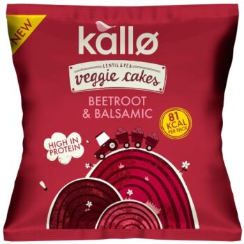 Kallo Beetroot & Balsamic Veggie Cake Minis (22g)