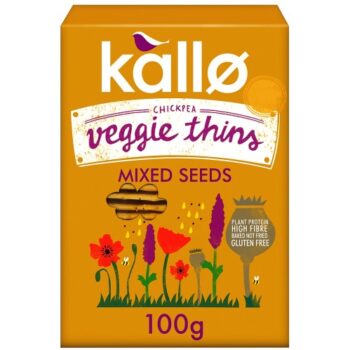 Kallo Veggie Thins Mixed Seeds (100g)
