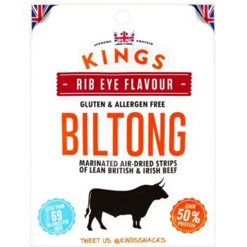 Kings Elite Snacks Rib Eye Biltong (25g)