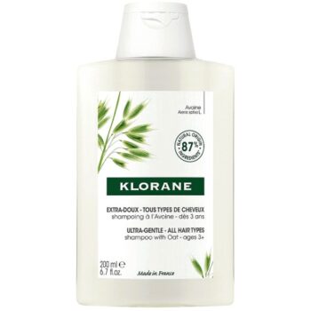 Klorane Softening Shampoo with Oat Milk for the Whole Family (200ml)
