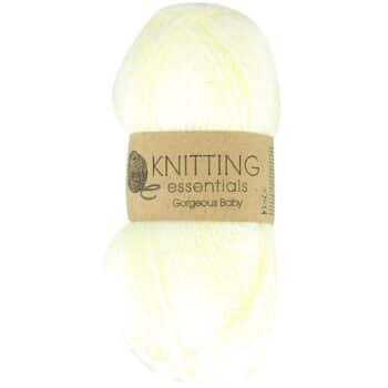 Knitting Essentials Gorgeous Baby Wool Yellow (50g)