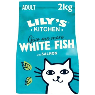 Lily's Kitchen Cat Fisherman's Feast White Fish with Salmon Dry Food (2kg)