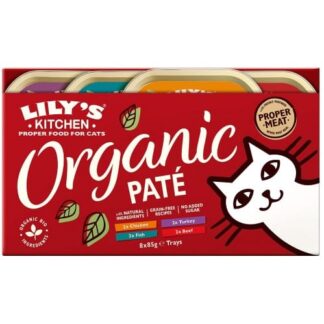 Lily's Kitchen Cat Organic Pate Multipack (8 x 85g)