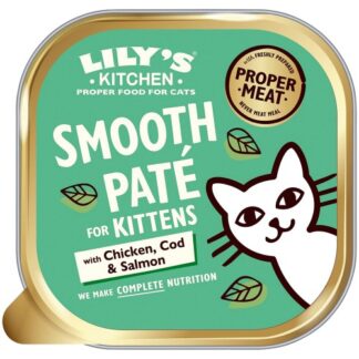 Lily's Kitchen Chicken & Cod with Salmon Pate for Kittens (85g)