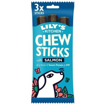 Lily's Kitchen Salmon Chew Sticks for Dogs (120g)