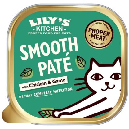 Lily's Kitchen Smooth Chicken & Game Pate Cat Food (85g)