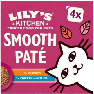 Lily's Kitchen Smooth Pate Selection Multipack for Cats (4 x 85g)