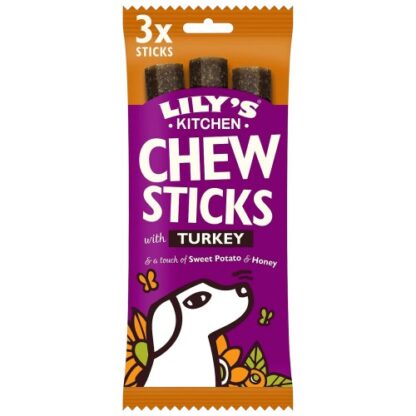 Lily's Kitchen Turkey Chew Sticks for Dogs (120g)