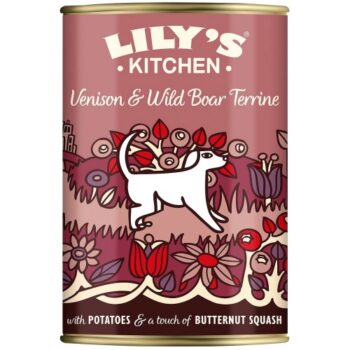 Lily's Kitchen Venison & Wild Boar Terrine For Dogs (400g)