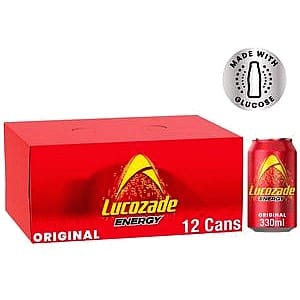 Lucozade Original Energy Drink Multipack (12 x 330ml)