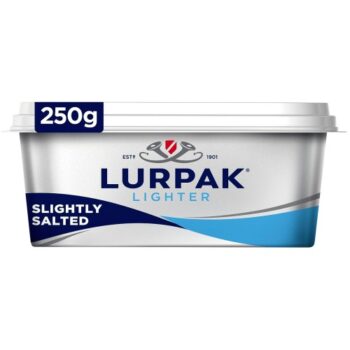 Lurpak Lighter Spreadable Blend of Butter and Rapeseed Oil (250g)