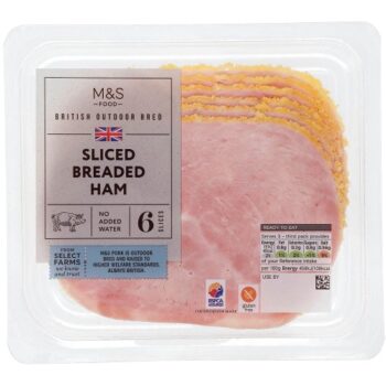 M&S British Sliced Breaded Ham (125g)