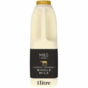 M&S Collection Cornish Creamery Whole Milk (1 Litre)