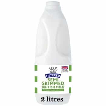 M&S Filtered Semi Skimmed British Milk (2 Litre)