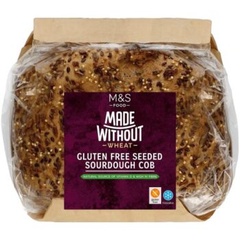 M&S Made Without Seeded Sourdough Cob (400g)