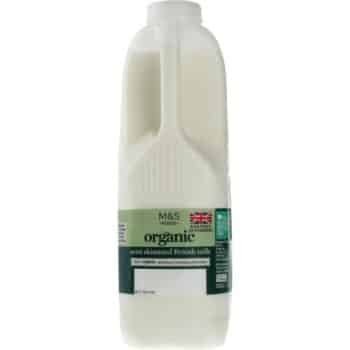 M&S Organic Semi Skimmed Milk