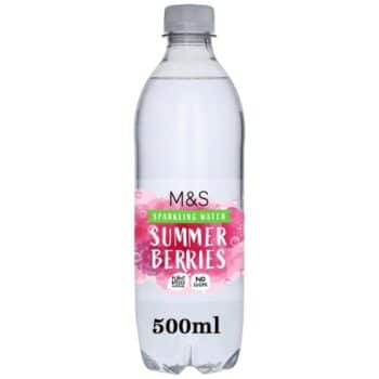 M&S Sparkling Summer Berries Water (500ml)
