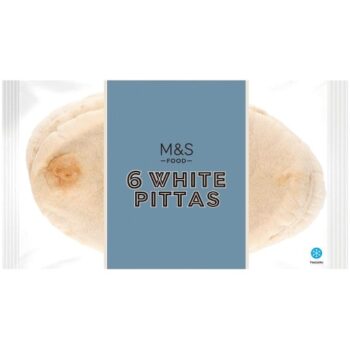 M&S White Pittas