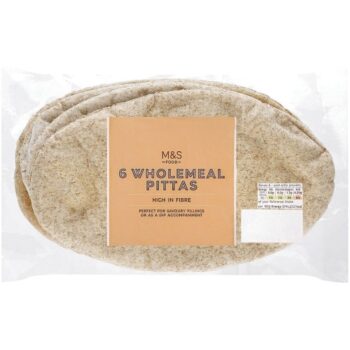 M&S Wholemeal Pittas