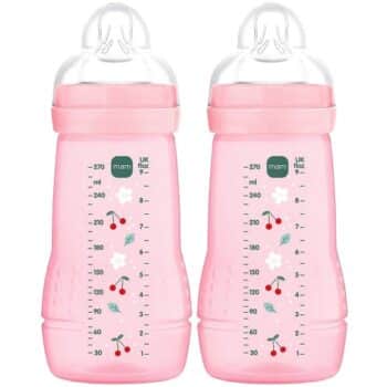 MAM Easy Active Baby Bottle Pink (2 x 270ml)