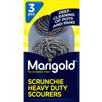 Marigold Scrunchie Stainless Steel Scourers