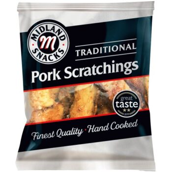 Midland Snacks Traditional Pork Scratchings (40g)