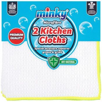 Minky 2 Microfibre Kitchen Cloths