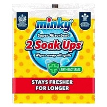 Minky Anti-Bacterial Soak Up Cloths