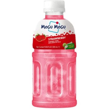 Mogu Mogu Strawberry flavour drink (320ml)