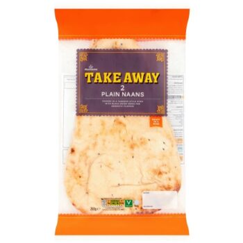 Morrisons Plain Naan Bread