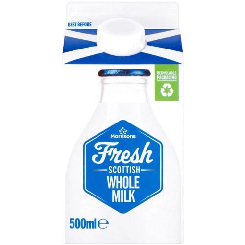 Morrisons Scottish Whole Milk