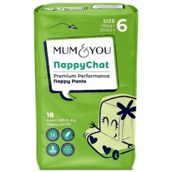 Mum & You Nappychat Premium Performance Eco Nappy Pants Size 6 (18)