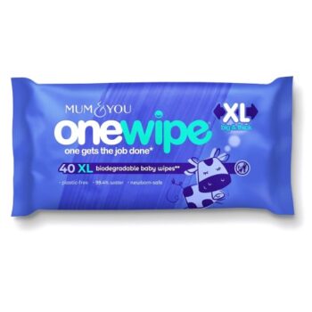 Mum & You OneWipe Extra Large Biodegradable Wet wipe