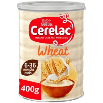 Nestle Cerelac Wheat Based Fortified Baby Cereal 6 Months+ with Milk (400g)