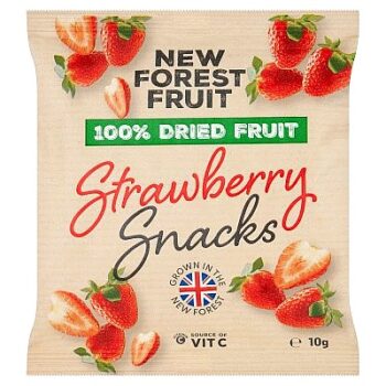 New Forest Fruit Strawberry Snacks (10g)