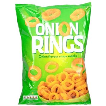 Onion Rings Onion Flavour Crispy Snacks (180g)