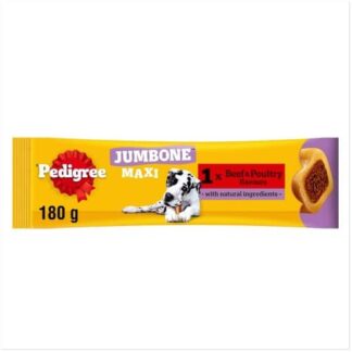 Pedigree Jumbone Maxi Adult Large Dog Treat Beef & Poultry (180g)