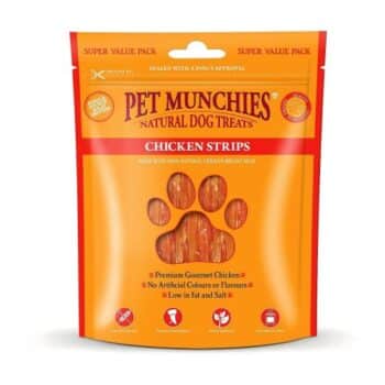 Pet Munchies Chicken Strips Dog Treats (320g)