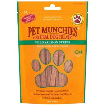 Pet Munchies Wild Salmon Strips (80g)