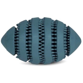 Petface Little Petface Rubber Rugby Treat Ball Dog Toy
